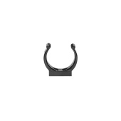 Nuova Rade 16702 - Plastic Support Clip, Ø16mm, Black (10 pcs)