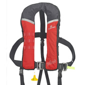 Plastimo 65580 - Pilot 290 Ocean Full-feature Inflatable Lifejacket, Automatic UML, With Crutch Strap, With Flash Light, >40kg