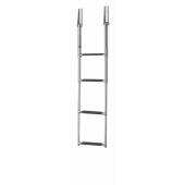 Vetus SLT4A - Telescopic Staircase, Stainless AISI 316 Steel, 4 steps, full height 1165 mm