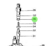 Nanni Diesel 970492151 - Injection Pump O-Ring for HE Series Engines