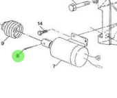 Nanni Diesel 970302265 - Cotter Pin for Electrical Stop Linkage