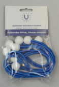 U-Rope Sail Binder 50 cm Blue Elastic (4 pcs)