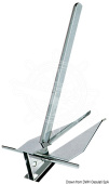 Osculati Danforth Type AISI 316 Mirror Polished Stainless Steel Anchor