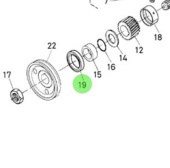 Nanni Diesel 970301976 - Oil Seal for Crankshaft and Timing Gear Case