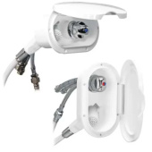 Nuova Rade 54606 - Case with Chrome Housing Shower, Mixer Tap, 3m Hose, w/Lid, Chrome