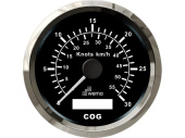 Wema 110693 - Silverline GPS/Speed/Compass GPS 30 Knots Black