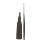 Anodized Aluminium Oar With Demountable Plastic Blade Ø35mm 130cm