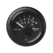 Veratron ViewLine Engine Oil Pressure 10Bar Black 52mm