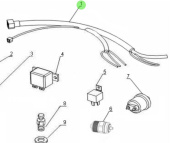 Nanni Diesel 674396 - Electrical Wiring for T4.155 and 4.380TDI Engines