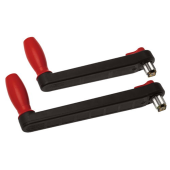 Barton 21033 – Floating Winch Handle 10" (254mm), Locking, Star Socket, SWL 40kg