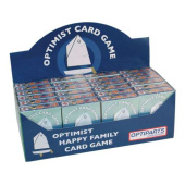 Optiparts EX1436 - Optimist Happy Family card game (24 pcs)