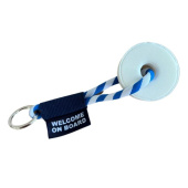 Captain's Collection Keychain Floating EVA Foam Welcome On Board