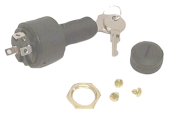 Sierra MP39200 - Ignition Switch, 3-Conventional, Off-Run-Start (Continuous), Max Wall Thickness 28.6mm, 3-Terminals