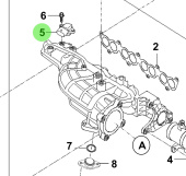 Bukh 39200-2F000 - Boost Pressure Sensor for R210J and S270J Engines