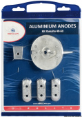 Osculati 43.354.02 - Anode Kit Yamaha 4-Stroke Outboards 40/60 Zinc