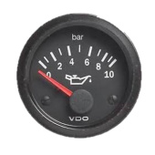 VDO 350-030-017C - Pressure Gauge - Cockpit International 52mm 1000 Kpa Oil Pressure 12V