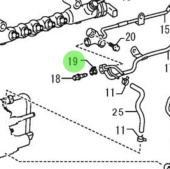 Nanni Diesel 970316187 - Injection Line Nozzle Gasket for T4 Series Engines