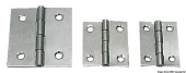Osculati 38.600.25 - Polished Stainless Steel Hinge 25x30 mm