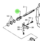Bukh 000D9309 - Pipe Collar for DV24RME, DV29RME, and DV32 Engines