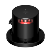 Lopolight 301-141S-PRO-I - Navigation Light 3NM 135° Red, Polar Stop Light, 2Hz Flash, Black