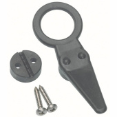Barton 52111 – Shroud Cleat with Eye Nylon 100mm, Clamp-On for Wire Ø8mm