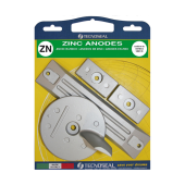 Tecnoseal Honda BF Outboard Anode Kit with Mounting Hardware