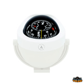 Trem L4574012 - Compass with Bracket Mount C12-005 Series White Color