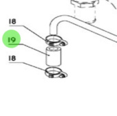 Nanni Diesel 970310509 - Oil Pipe for Turbocharger and Exhaust Mixer Assemblies