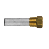 Tecnoseal TEC-SD4 - Sen-Dure Pencil Anode Ø 9,5 L. 31,8 Complete With Brass Plug Th. 1/4'' NPT