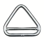 Plastimo 13665 - Stainless Steel Triangle With Bar For Webbing 40mm Ø6mm (x2)