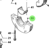 Bukh 545Ø2061 - 8 mm Connecting Rod Ball for DV24RME, DV29RME, DV32, DV36, and DV48 Engines
