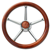 5-Spoke/Mahogany Steering Wheel Type T17