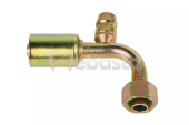 Webasto 6280106FG337A - Crimp Fitting Female 5/16 Inch 90 Degrees O-Ring Valve 5/8 Inch 18unf 2B (Previous: 80106FG337)