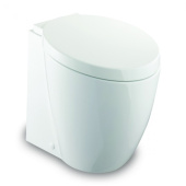 Tecma T-623 - Privilege Toilet White Thermosetting Plastic Seat and Cover