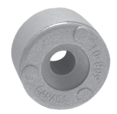 Zinc Anode Yamaha Outboard, Button (OEM 688-45251-01)