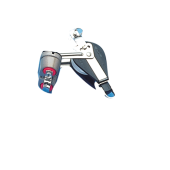 Allpa Plastic Single Block (With Becket, Cam & Swivel)