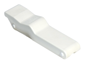 Peak Elastic Antivibrating Latch W/O Padlock Holder 150x36 White