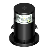 Lopolight 300-038-PRO-I - Navigation Light 5NM 225° White, Masthead, Double, Ice-Class, Black