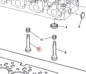 Northern Lights R90692 - Exhaust Valve, Standard 