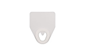 Makefast 0170W - White Sew-On Eye, Polypropylene