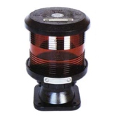 DHR DHR Red All Around Navigation Lights Series 35 Black Case