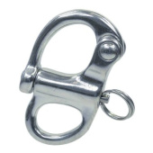 A4 Fixed Eye Halyard Snap Shackle - 52mm