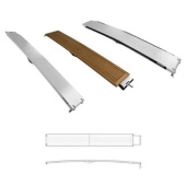 Carbon Foldable Carbon Gangway 3.50m