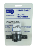 Jabsco 36220-0000 - Pumpgard In-Line Strainers, 3/4" Hose Barbs 40 Mesh