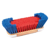 Long Handled Scrubbing Brush Houley Rilsan Red and Blue 50/70 mm (10 pcs)