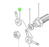 Nanni Diesel 970492155 - Single Injection Nozzle Fitting for HE Series Engines