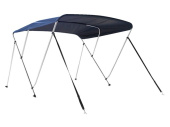Talamex Bimini Top Deluxe 3 Arch 183x137-152x117 cm Navy Blue