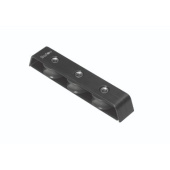 Barton 81583B – Deck Organiser Size 1, 3-Sheave, Ø32mm Sheaves, Black Anodised, For Yachts up to 9.75m
