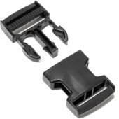 Bainbridge A087 - Snap Buckle For 15 mm Webbing Black