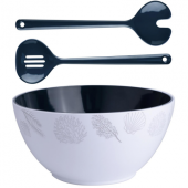 Marine Business Salad Bowl With Spoons Ø 25 cm X 12H